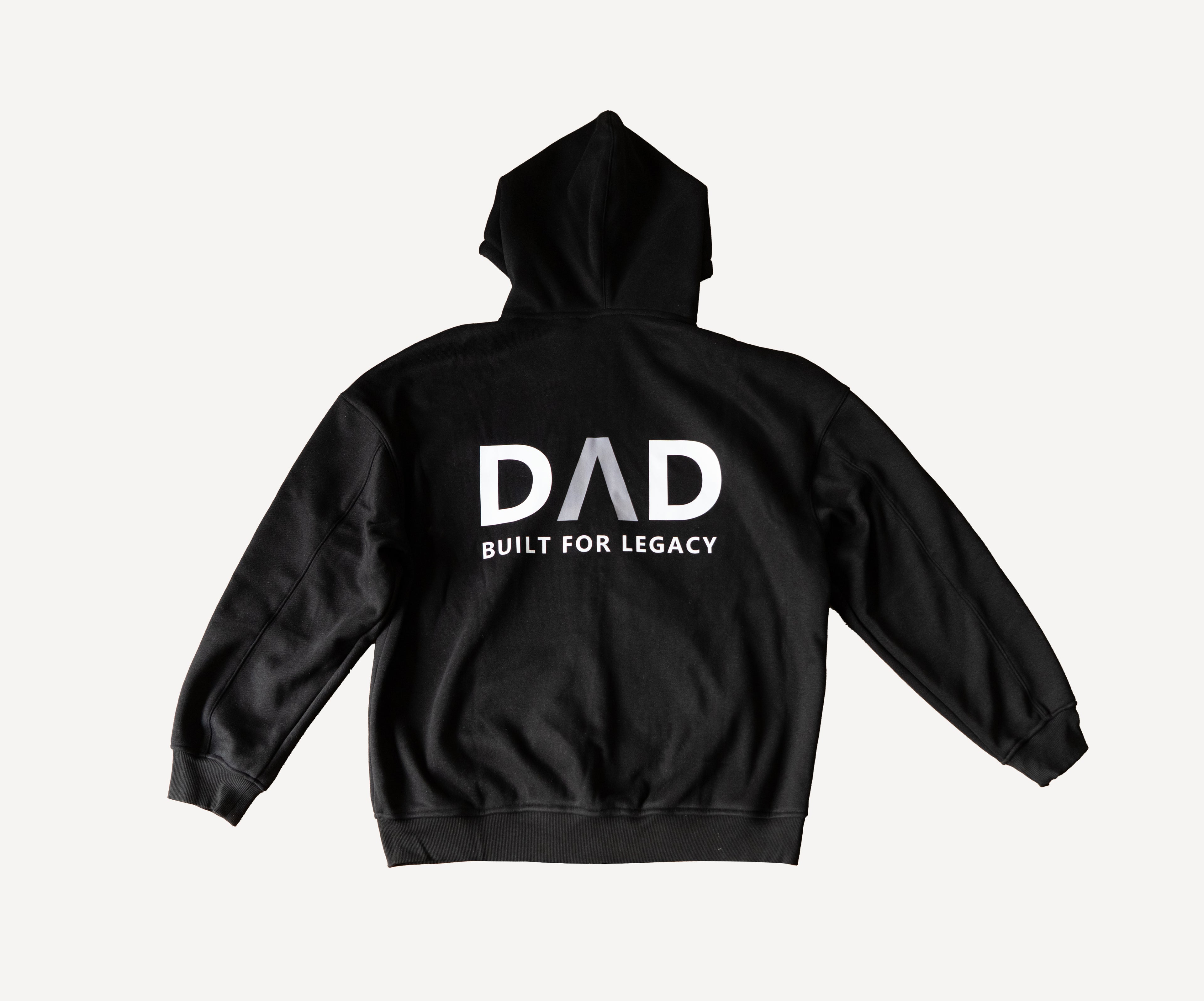 DΛD ZIP Hoodie (Black / Gray )