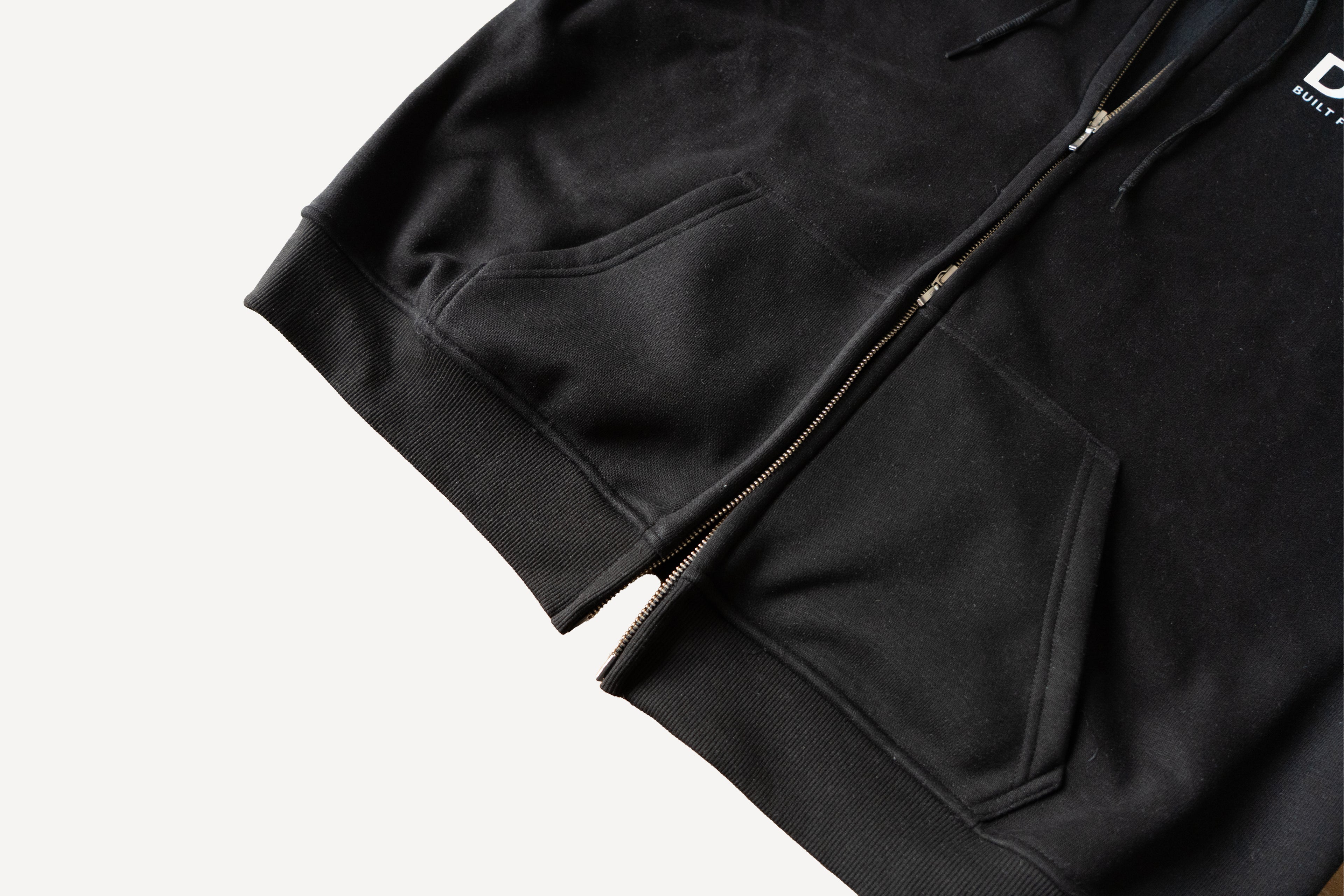 DΛD ZIP Hoodie (Black / Gray )