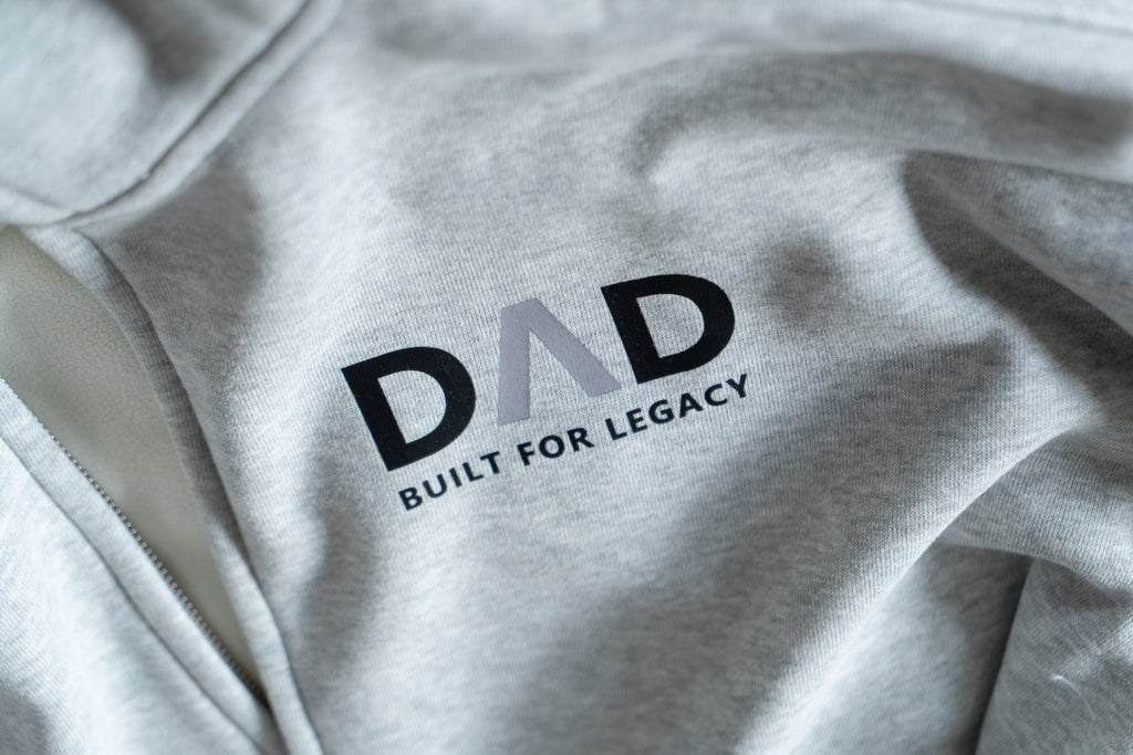 DΛD ZIP Hoodie (Black / Gray )