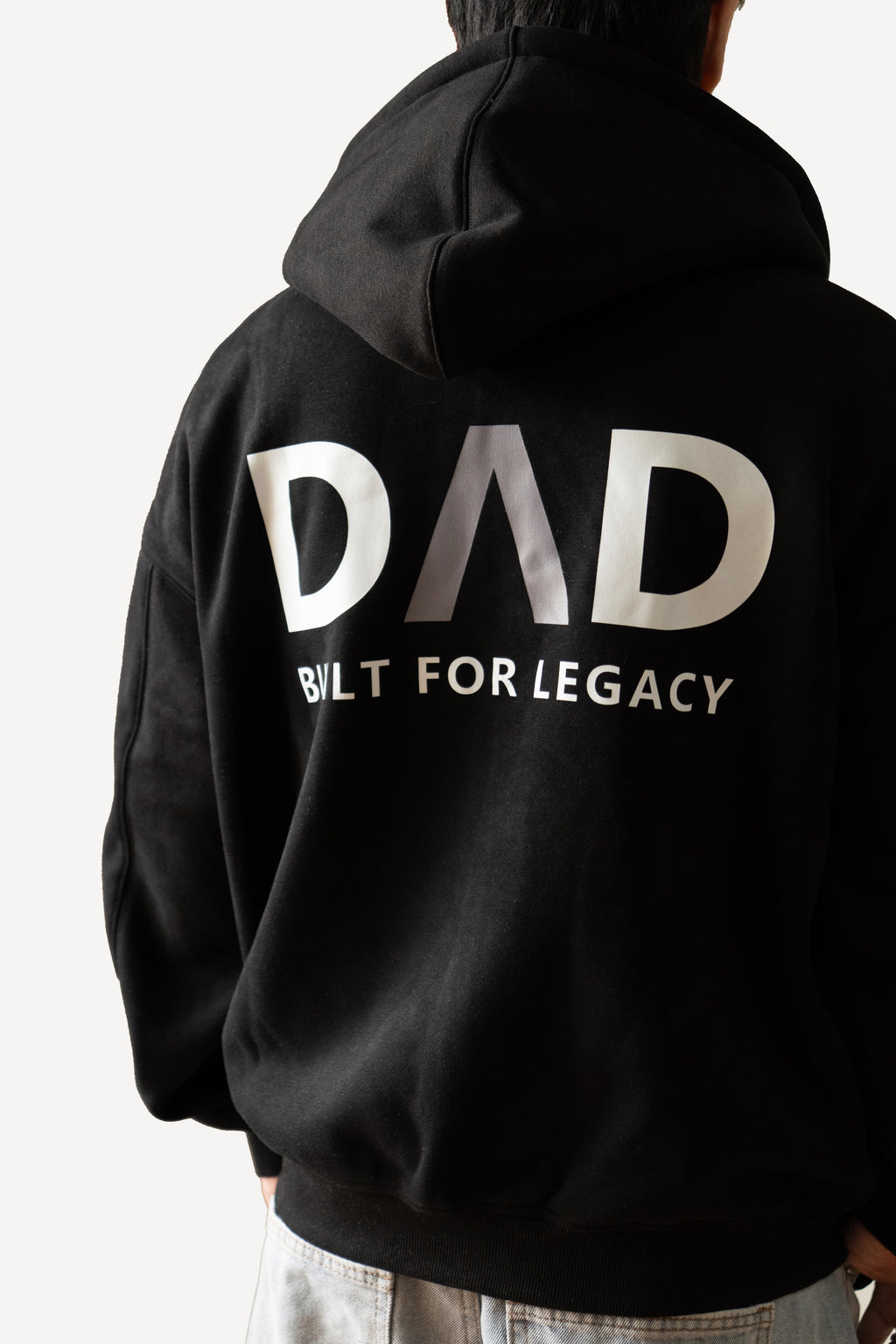 DΛD ZIP Hoodie (Black / Gray )