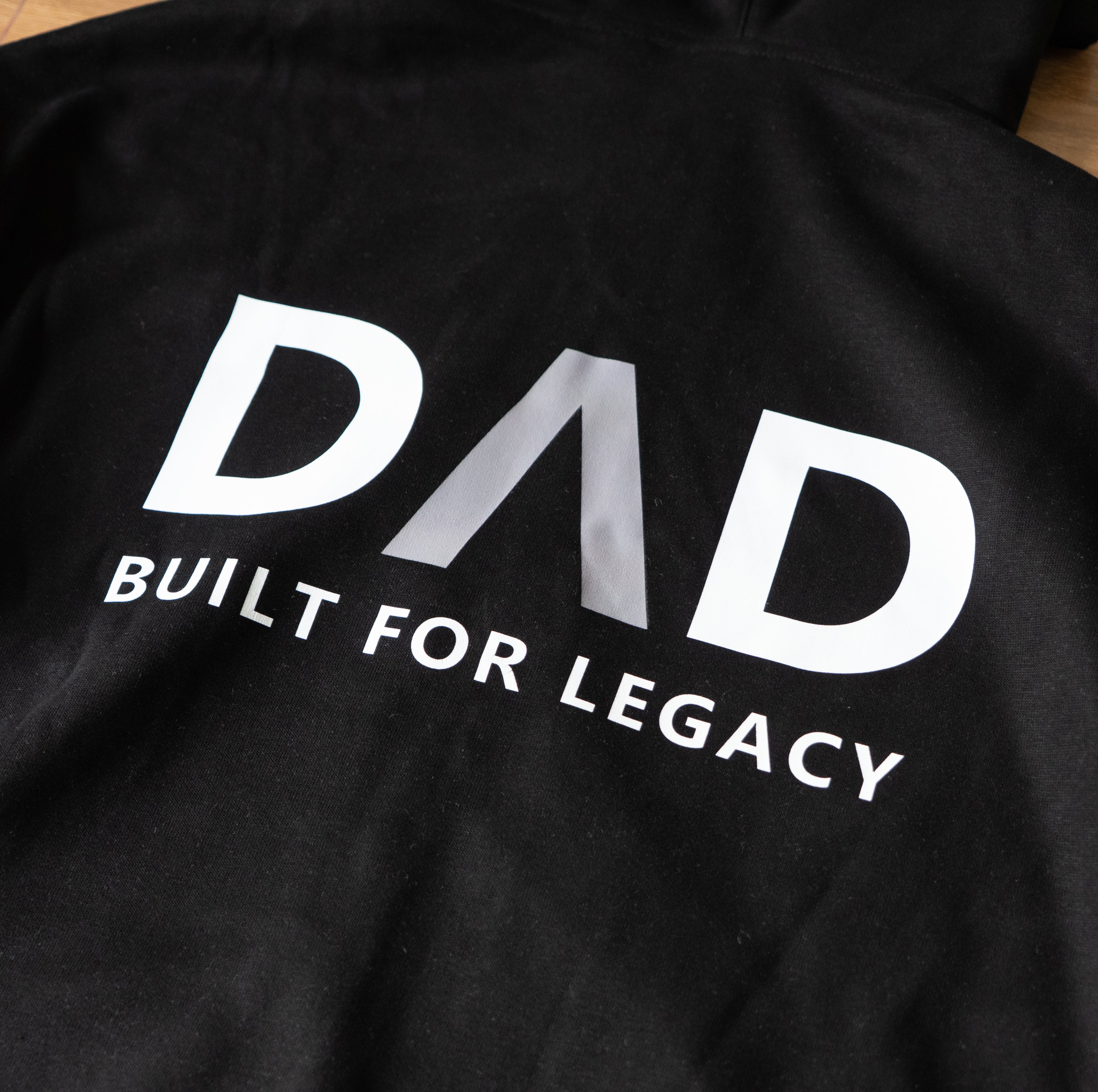 DΛD ZIP Hoodie (Black / Gray )