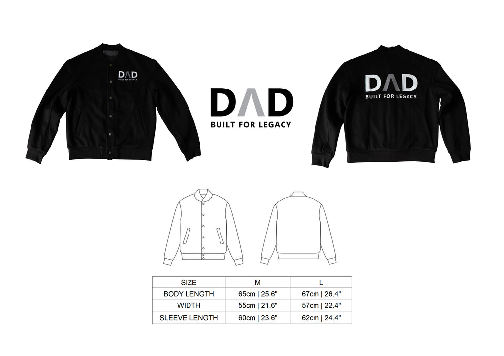 DΛD Bomber (Black / Gray)